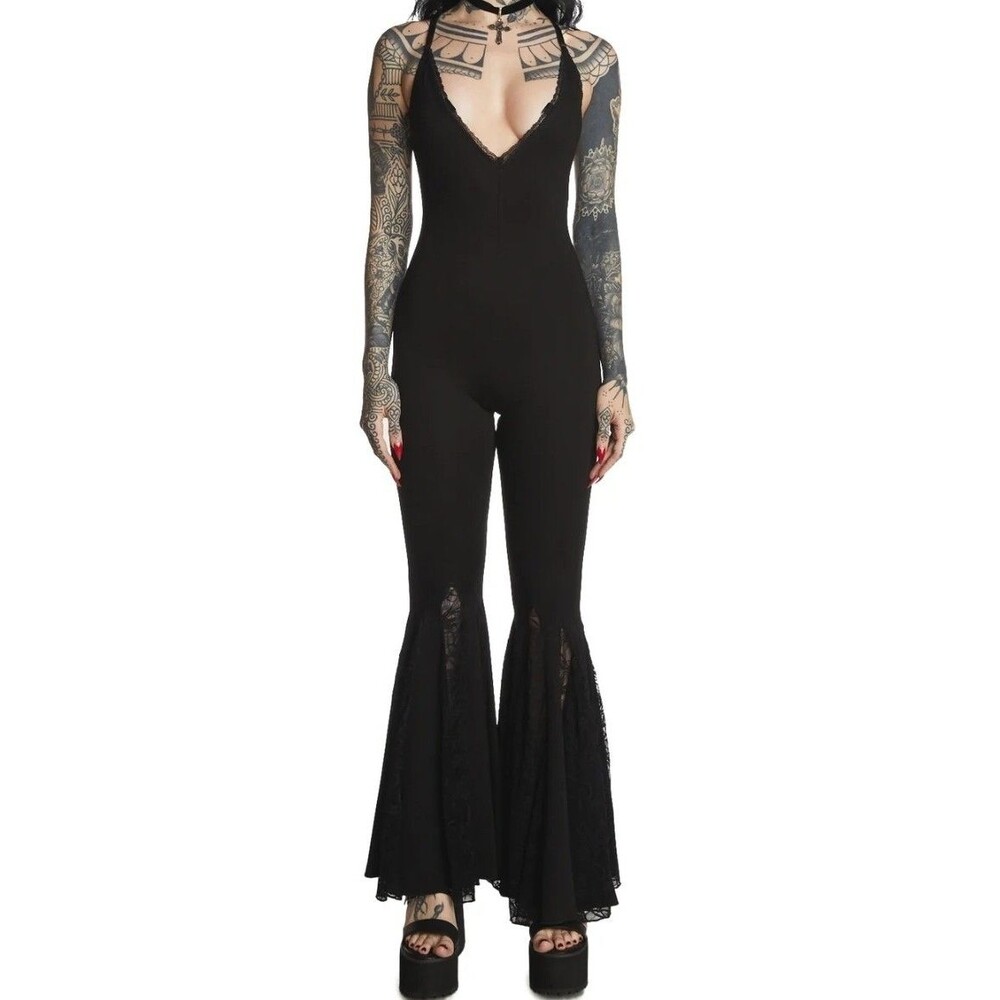 Coven Besties Flared JumpsuitWidow Size S